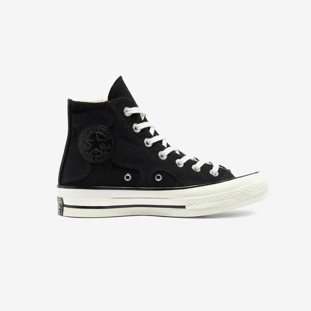 Converse Black Chuck 70 Hi Raw Earth Camo Sz. 6.5​​​​​​